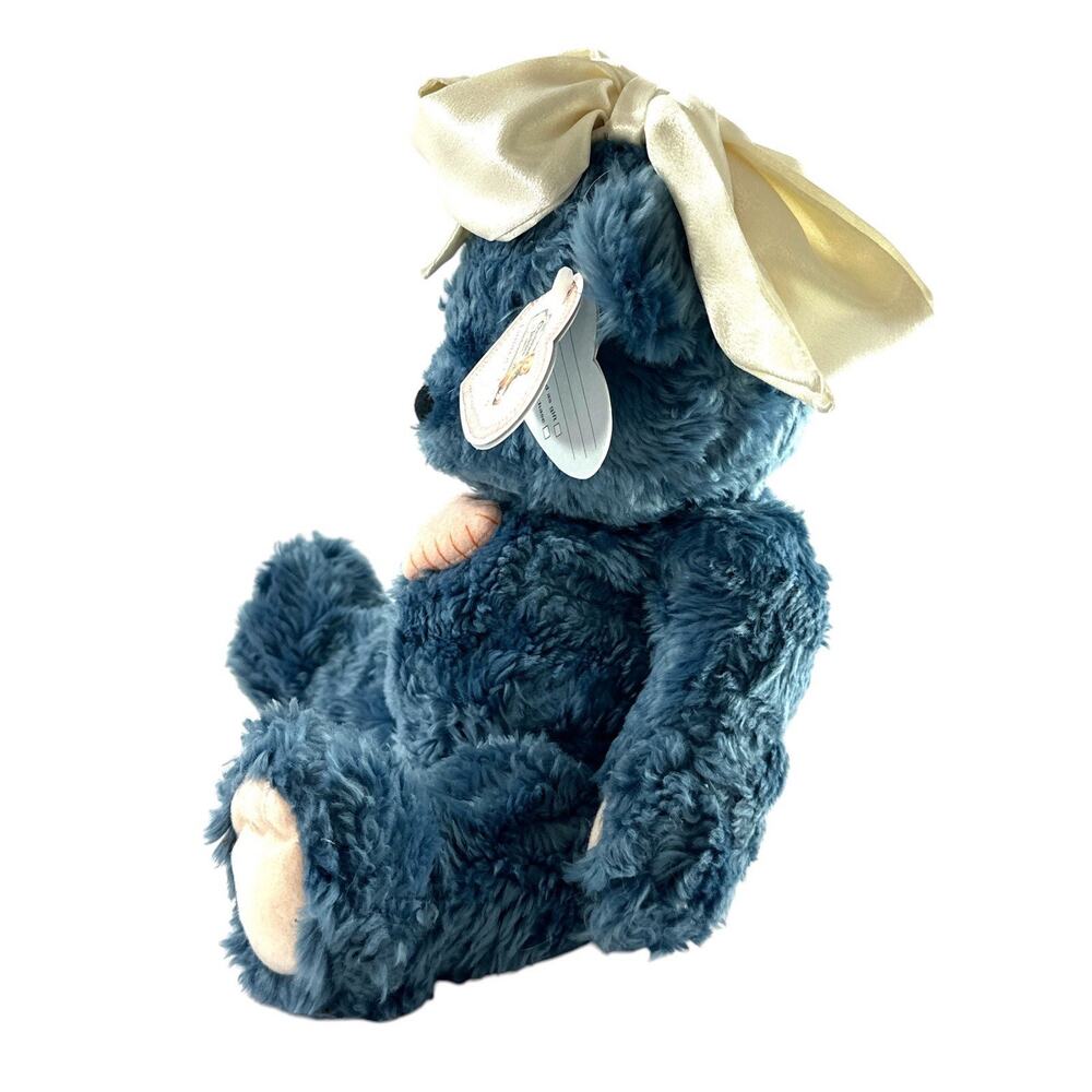 Cherished Teddies Limited Edition Blue Plush Teddy Bear 12” Priscilla Hillman - Picture 4 of 7